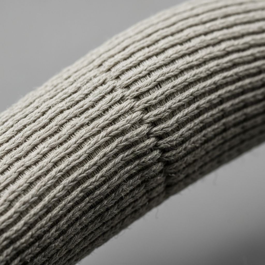 Materialstruktur eines Widerstandsbandes